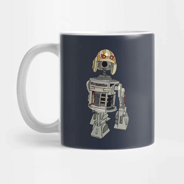 Bucket the stripped-down Astromech by GonkSquadron